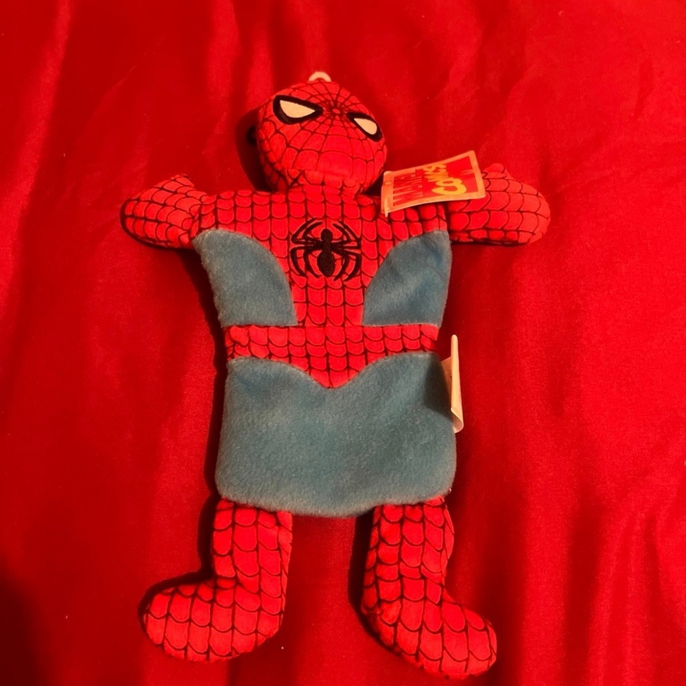 Spiderman dog toy
